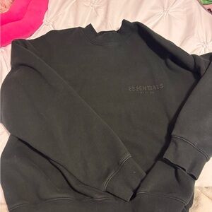 Fear of God Black Crewneck Sweater